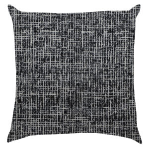 ALMOFADA CHEIA JACQUARD - MESCLA PRETA 43X43