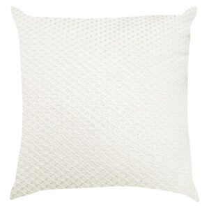 CAPA DE ALMOFADA JACQUARD COTONE - CASA DE ABELHA CRU 43X43