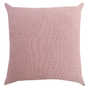 ALMOFADA CHEIA JACQUARD COTONE - GRAVATA ROSE 43X43