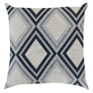 CAPA DE ALMOFADA JACQUARD ECO - ABSTRATO AZUL 43X43